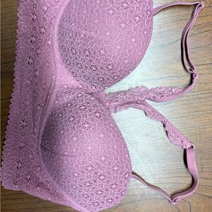Victoria's Secret Lace Bralette in Mauve